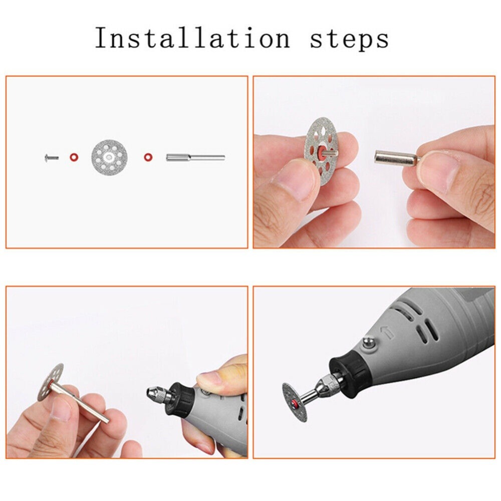 60/40/32/30/12/7/6PCS Diamond  - Cordless Rotary Tool Kit Accessories 评论和价格