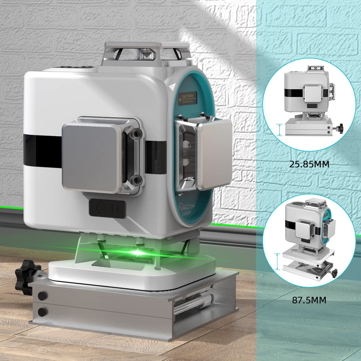 DS04CG Self-Leveling 16 Cross  - Laser Level 16 Lines 4D Green 评论和价格