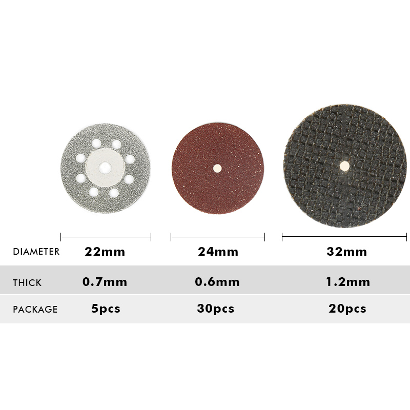 60PCS/lot Grinding Wheel Circu - Cordless Rotary Tool Kit Accessories 评论和价格