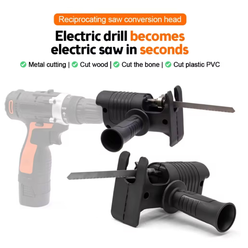 Portable Electric Drill Modifi - Reciprocating Saw Attachment Drill 评论和价格