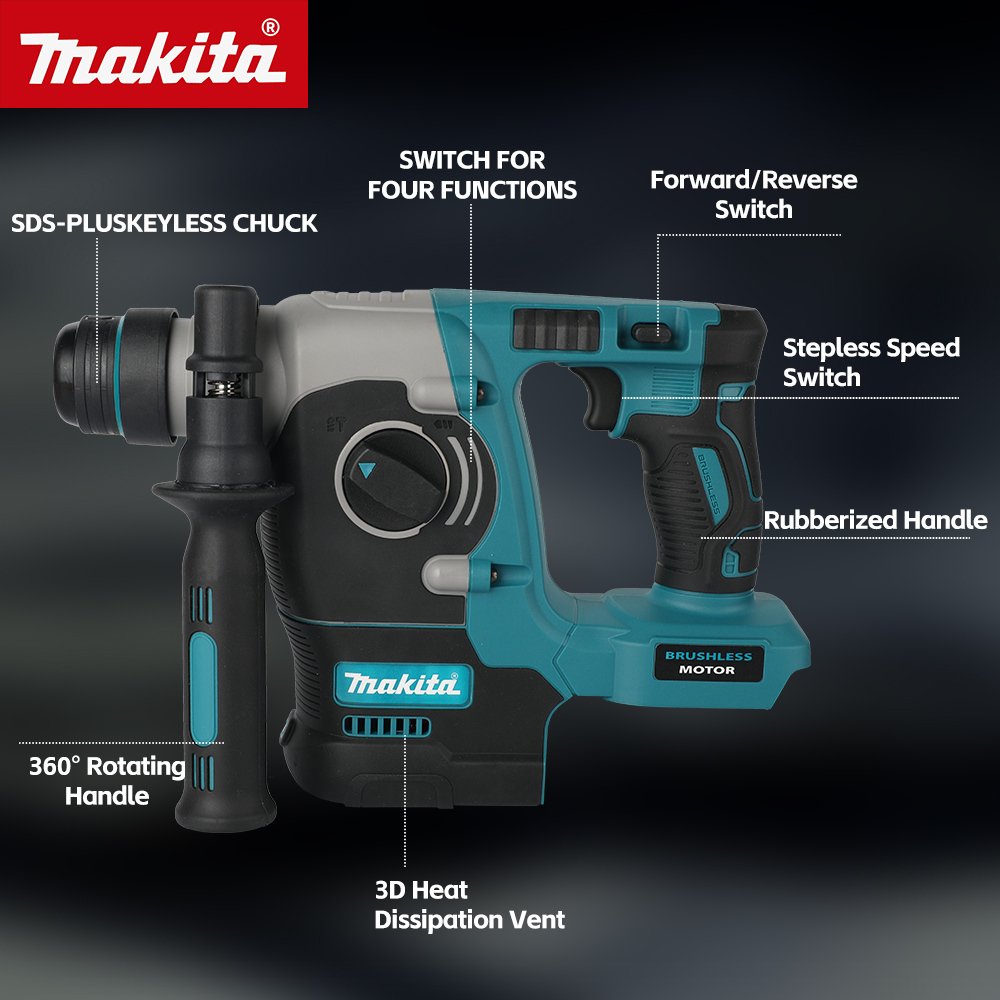 Makita DCH273 18V Brushless SD - Brushless Cordless Electric Drill 18V 评论和价格