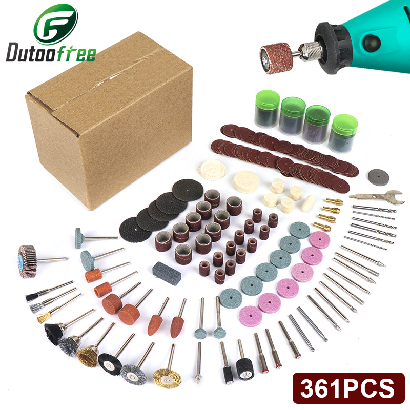 361PCS/lot Power Tools Dremel  - Cordless Rotary Tool Kit Accessories 评论和价格
