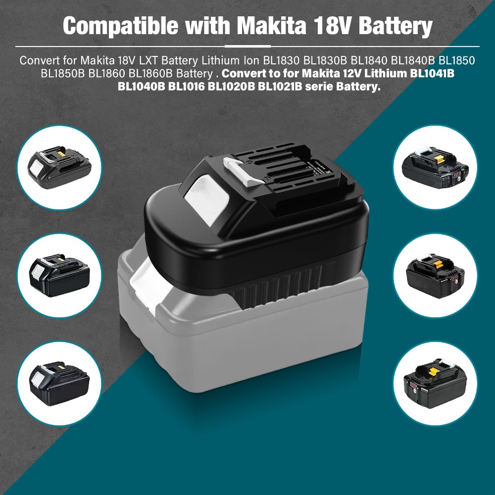 MT18MT12 Battery Adapter Conve - Brushless Cordless Electric Drill 18V 评论和价格