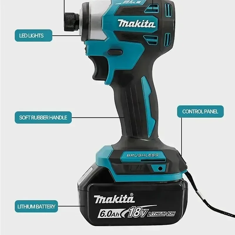 Makita DTD173 18V Cordless Bru - Brushless Cordless Electric Drill 18V 评论和价格
